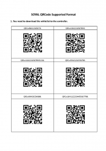 SOYAL QRCode Supported Format(圖)
