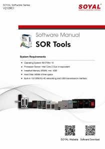 Software Manual-SOR Tools(圖)